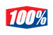 100% logo
